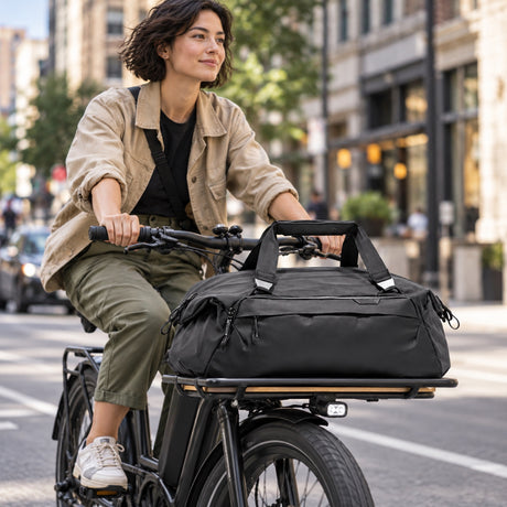 Peak Design Travel Duffel 65L – Black – fotografie ilustrativă (AI)