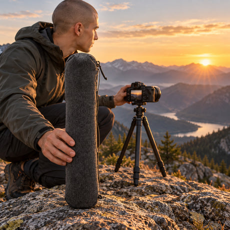 Peak Design Travel Tripod Bag – husă pentru trepied – fotografie ilustrativă (AI)