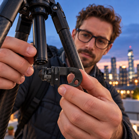 Peak Design cârlig pentru coloana centrală Travel Tripod – fotografie ilustrativă (AI)
