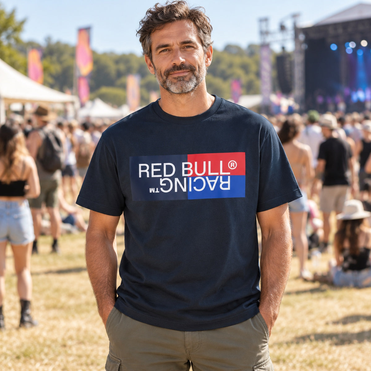 Pepe Jeans – Red Bull Racing T-Shirt – Navy – illustrative photo (AI)