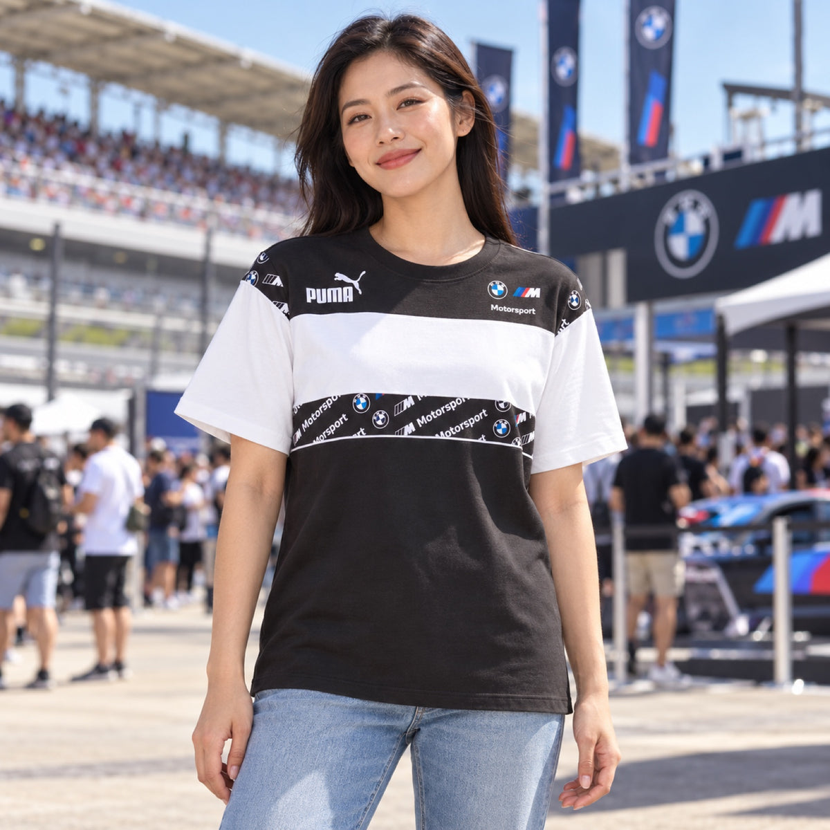 Tricou casual BMW Motorsport SDS Puma – fotografie ilustrativă (AI)