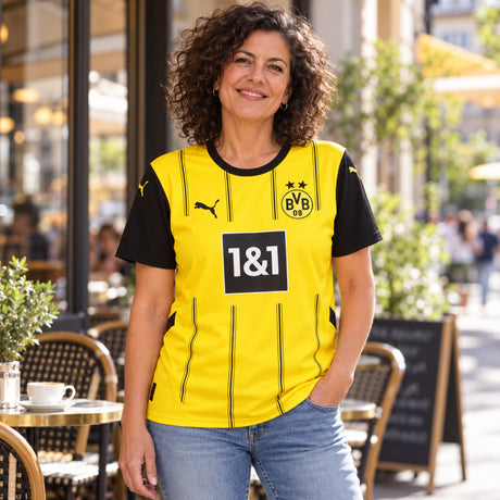 Tricou de acasă BVB Borussia Dortmund Puma 24/25 – Replica – fotografie ilustrativă (AI)