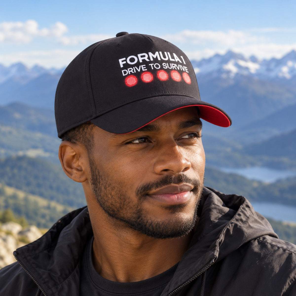 Șapcă pentru fani Puma F1 Drive to Survive – neagră – fotografie ilustrativă (AI)