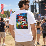 Tricou casual Formula 1 Racing Division – alb – fotografie ilustrativă (AI)