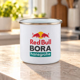 Red Bull Bora Hansgrohe Travel Mug with Logo – illustrative photo (AI)