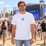 Red Bull Bora Hansgrohe Casual T-Shirt – White, MONUMENTS Edition – illustrative photo (AI)