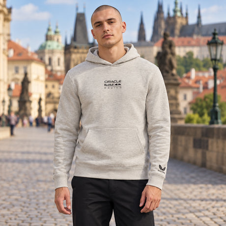 Oracle Red Bull Racing Hoodie – GRAPHIC BULL Edition – Grey – illustrative photo (AI)
