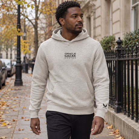 Oracle Red Bull Racing Hoodie – GRAPHIC BULL Edition – Grey – ilustrační foto (AI)
