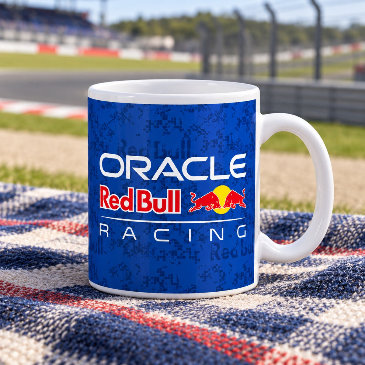 Oracle Red Bull Racing LOGO Ceramic Mug – illustrative photo (AI)