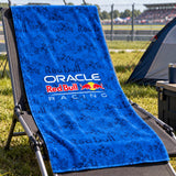 Oracle Red Bull Racing LOGO Large Beach Towel – illustrative photo (AI)
