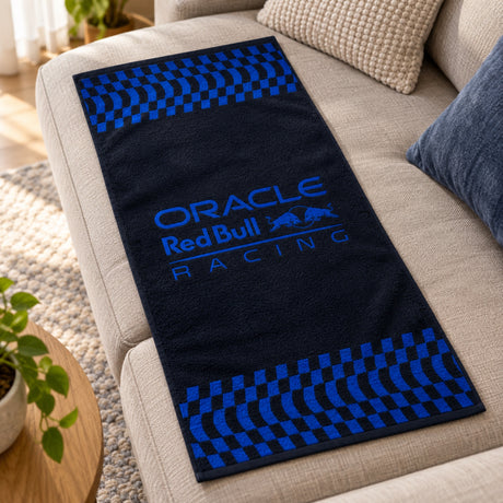 Prosop de mâini Oracle Red Bull Racing LOGO – fotografie ilustrativă (AI)