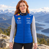 Vestă de echipă Oracle Red Bull Racing cu logo-urile sponsorilor – fotografie ilustrativă (AI)