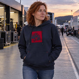 Red Bull Ring CORE Casual Hoodie with RRI Motif – ilustrační foto 2 (AI)