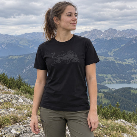 Tricou pentru fani Red Bull Ring Paddock – negru – fotografie ilustrativă 2 (AI)