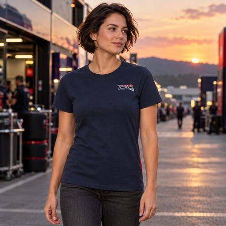 Tricou de damă Red Bull Ring Adrenaline – bleumarin – fotografie ilustrativă (AI)