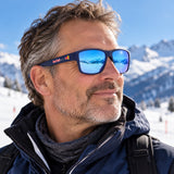 Red Bull Spect Sunglasses CHESS – Blue with Blue Lenses – illustrative photo (AI)