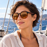 Red Bull Spect EVER Sunglasses – Brown/Black with Brown Lenses – illustrative photo (AI)