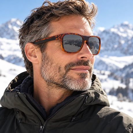 Ochelari de soare Red Bull Spect KREY – maro cu lentile fumurii – fotografie ilustrativă (AI)