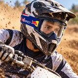 Red Bull Spect STRIVE Motocross Goggles – Blue, Clear Lens – illustrative photo (AI)