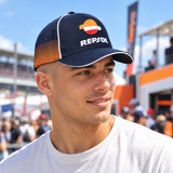 Șapcă Repsol Team cu logo – bleumarin – fotografie ilustrativă (AI)