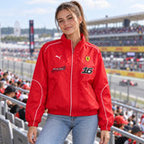 Geacă Charles Leclerc Scuderia Ferrari F1 x Puma – ediție pentru fani – fotografie ilustrativă (AI)