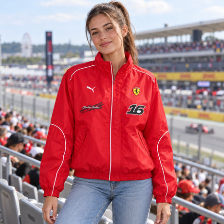 Charles Leclerc Scuderia Ferrari F1 x Puma Jacket – Fan Edition – illustrative photo (AI)