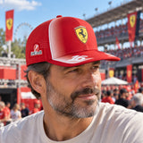 Șapcă Charles Leclerc Scuderia Ferrari F1 x Puma – ediție de echipă – fotografie ilustrativă (AI)