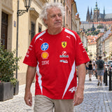 Scuderia Ferrari F1 x Puma Lewis Hamilton #44 Driver T-Shirt – Red, Oversized – ilustrační foto (AI)