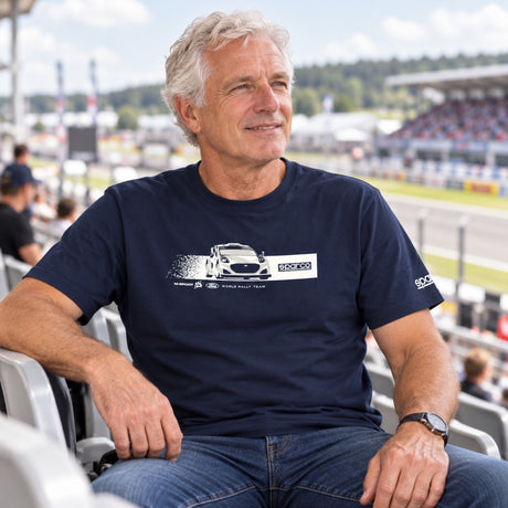 Sparco – Ford M-Sport WRC Casual T-Shirt – Navy – illustrative photo (AI)