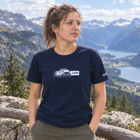 Sparco – Ford M-Sport WRC Casual T-Shirt – Navy – ilustrační foto 2 (AI)