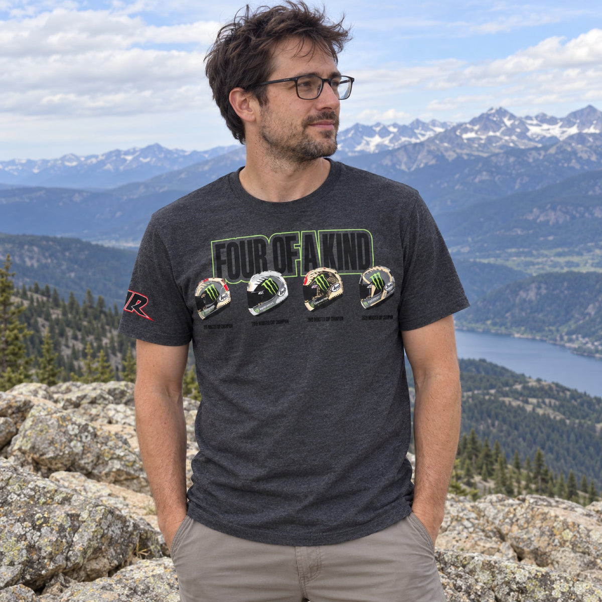 #TEAM65 FOUR OF A KIND HELMET T-Shirt 2019 – ilustrační foto (AI)