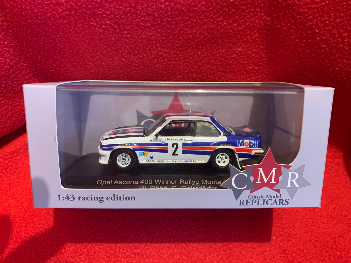 Machetă Opel Ascona WINNER Rally Monte Carlo 1982 W. Röhrl 1/43