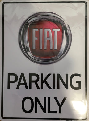 Plăcuță Fiat PARKING ONLY