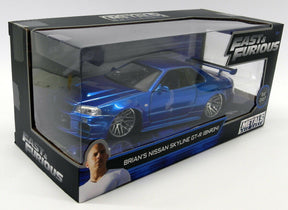 Machetă Fast & Furious Nissan Skyline GT-R34 – Brian's