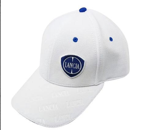 Șapcă Lancia cu logo brodat – albă