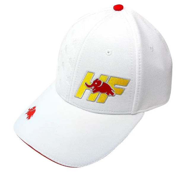 Șapcă Lancia HF cu logo elefant – albă