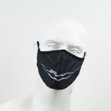 Fiat 500 face mask black