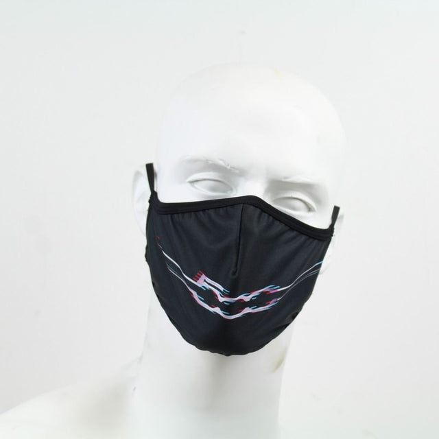 Fiat 500 face mask black