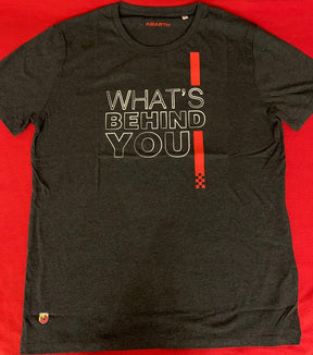 Tricou Abarth BEHIND YOU negru