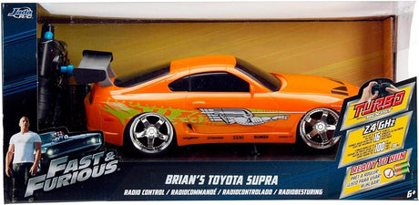 Machetă Fast & Furious Toyota Supra cu telecomandă