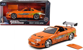 Machetă Fast & Furious Toyota Supra 1995