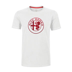 Alfa Romeo SERPENTINE WHITE T-shirt, white