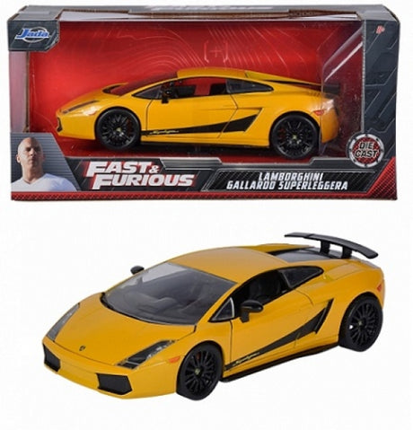 Machetă Fast & Furious Lamborghini Gallardo Superleggera F&F
