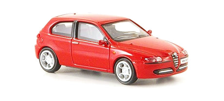 Machetă Alfa Romeo 147 1:87 roșie