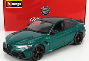 Machetă Bburago Alfa Romeo Giulia GTA verde
