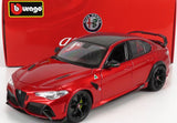 Machetă Bburago Alfa Romeo Giulia GTAm roșie