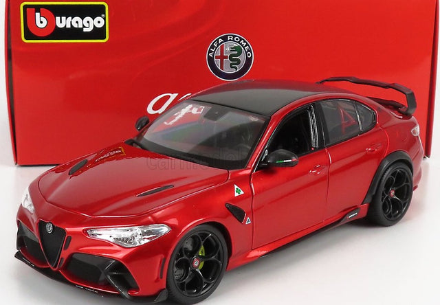 Machetă Bburago Alfa Romeo Giulia GTAm roșie