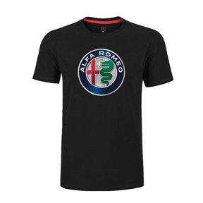 Alfa Romeo T-shirt black with AR logo