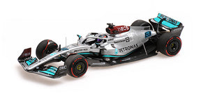 Machetă Minichamps Mercedes AMG Petronas W13 E George Russell 1:43 Bahrain 2022