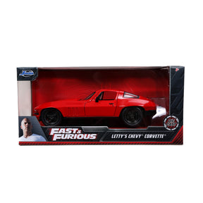 Machetă Fast & Furious Chevrolet Corvette 1966 Letty's